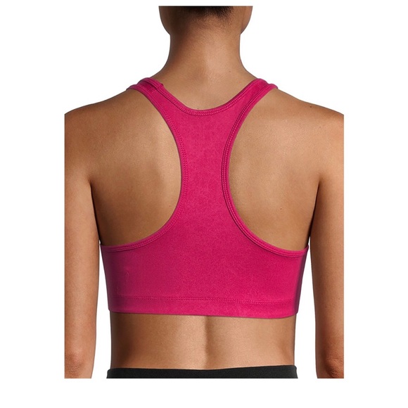 ATHLETIC WORKS Womens Activewear Sports Bra Size Small Pink Razorback New - Picture 2 of 6